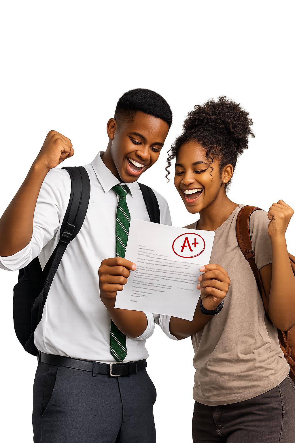 PrepBeta student celebrating